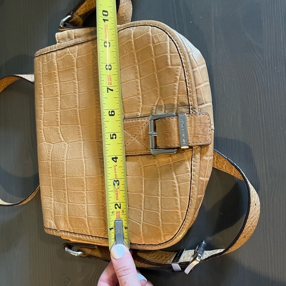 Michael Kors Croc Embossed Crossbody Purse - Picture 10 of 15